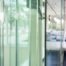 Tempered glass door